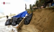 Bãi biển ở Hội An sạt lở nghiêm trọng