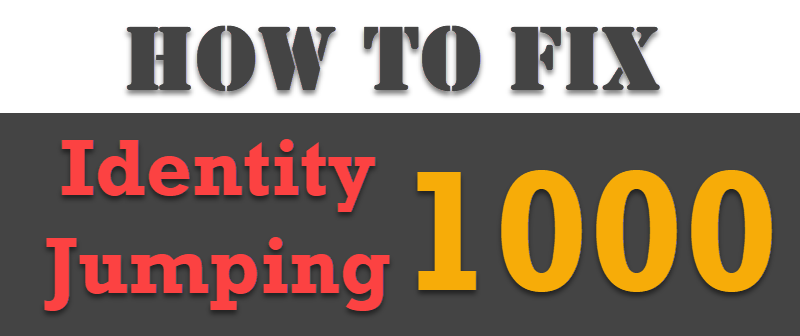 Identity Jumping 1000 – IDENTITY_CACHE