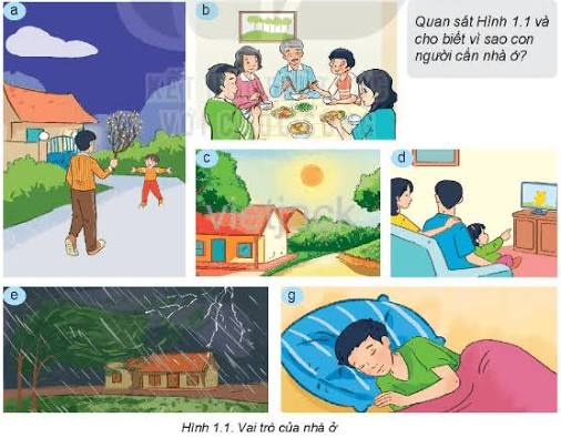 BÀI 6. NHÀ Ở VÀ KHU VỰC SINH SỐNG